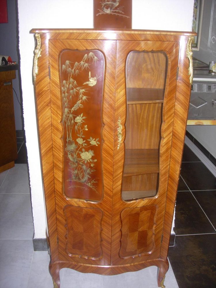 Small Louis XV style display cabinet - Early 20th century - Removable lacquerware