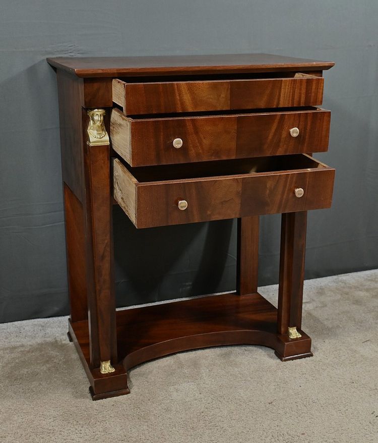 Small Mahogany Chest of Drawers, Return from Egypt style – Part 1 of the 20th century