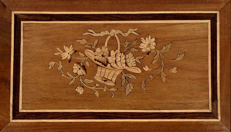 Marquetry Work Table, Napoleon III style – Late 19th century