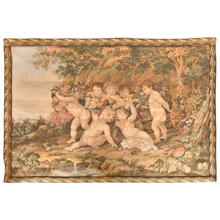 Tapestry "The Garland of Fruits" after the painting by Peter Paul Rubens