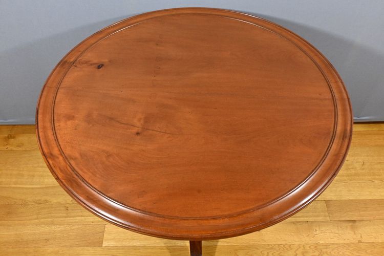 Mahogany System Pedestal Table, Louis Philippe Period – Mid-19th Century