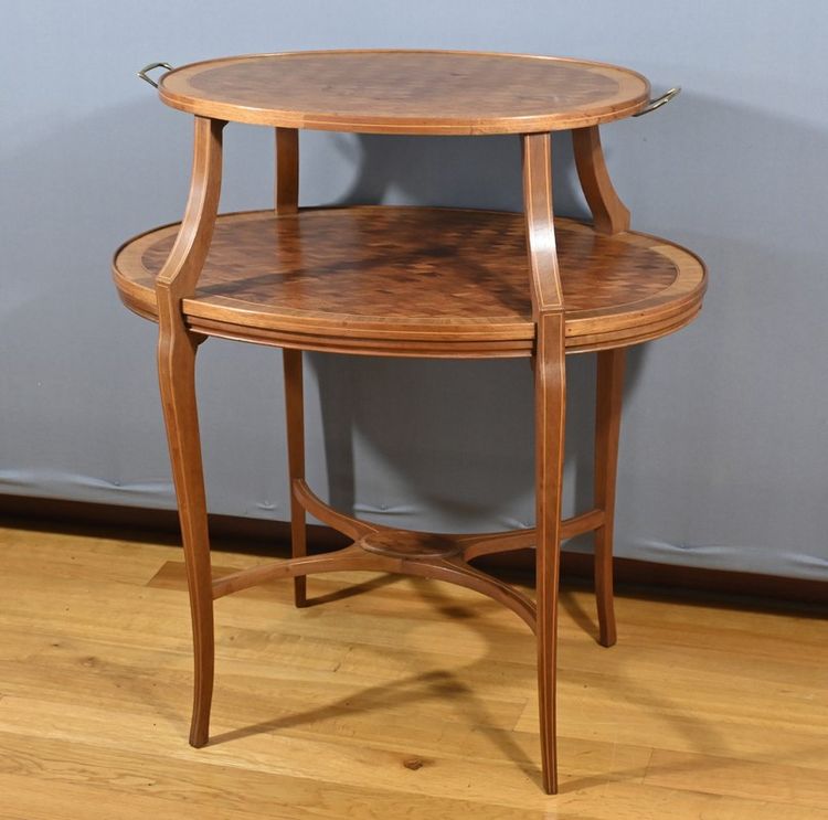 Mahogany Tea Table – Late 19th Century