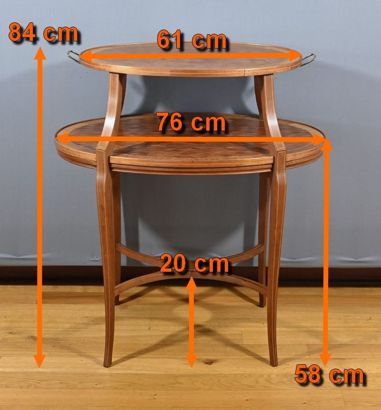 Mahogany Tea Table – Late 19th Century