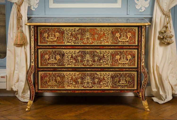 Louis XIV Mazarine chest of drawers attributed to Nicolas Sageot