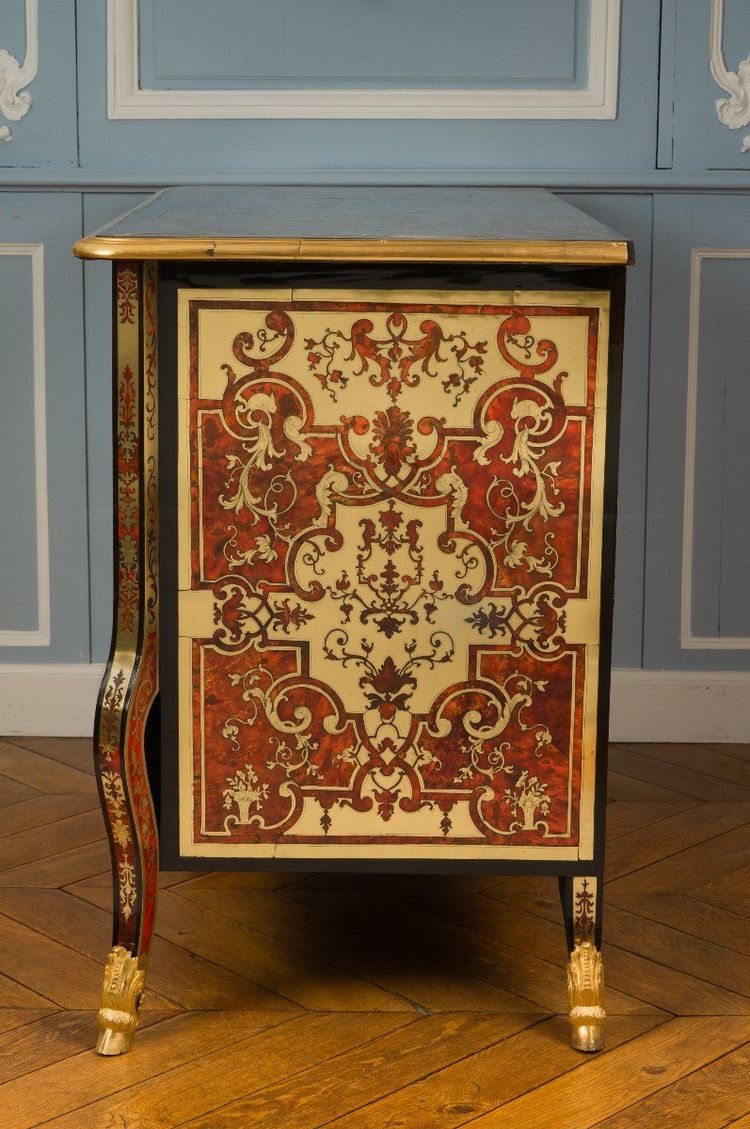 Louis XIV Mazarine chest of drawers attributed to Nicolas Sageot