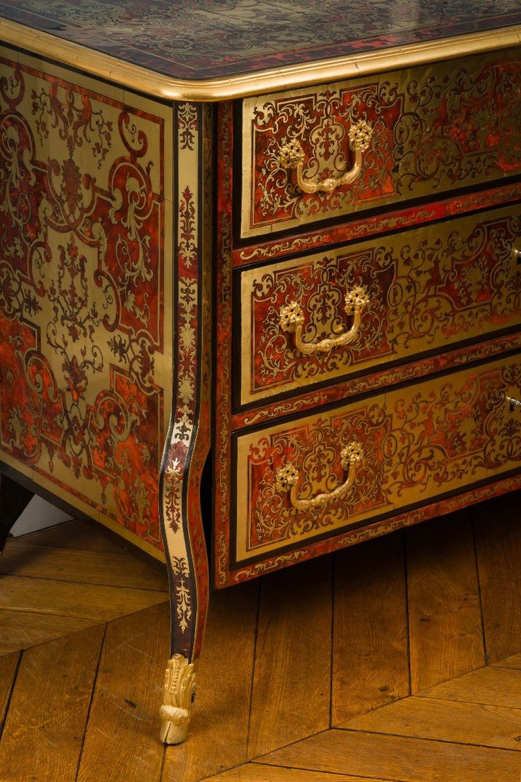 Louis XIV Mazarine chest of drawers attributed to Nicolas Sageot