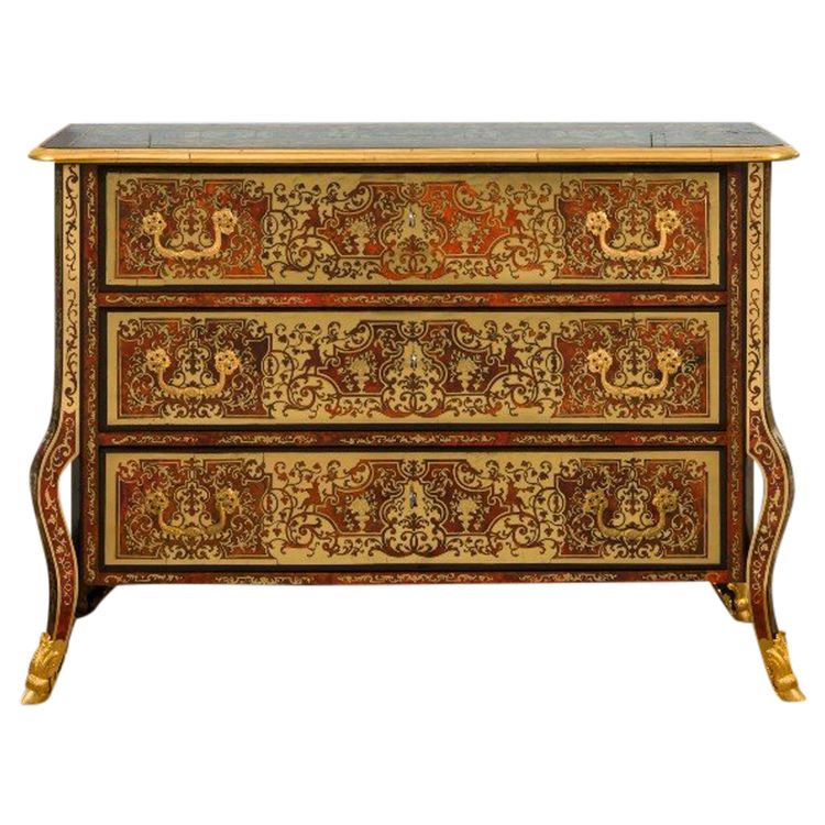 Louis XIV Mazarine chest of drawers attributed to Nicolas Sageot