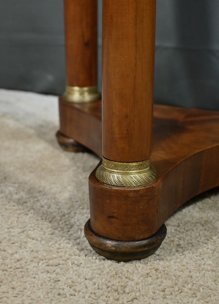 Tripod pedestal table in mahogany, Empire style – Early 20th century