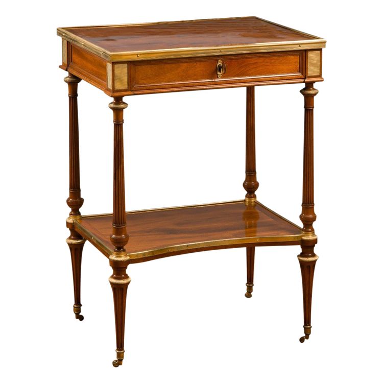 Writing table, Louis XVI period, Weisweiler model