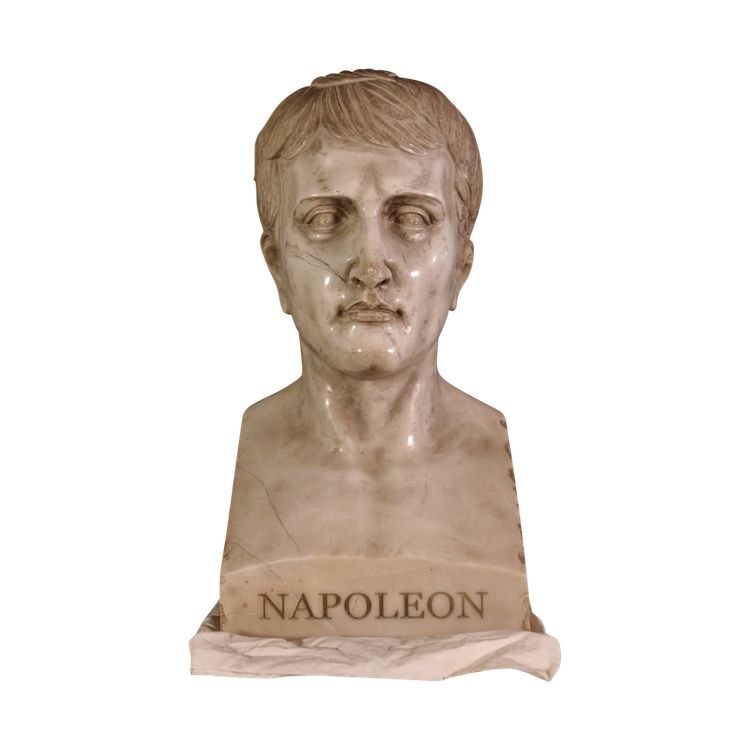 Bust of Napoleon in Carrara marble, after Chaudet