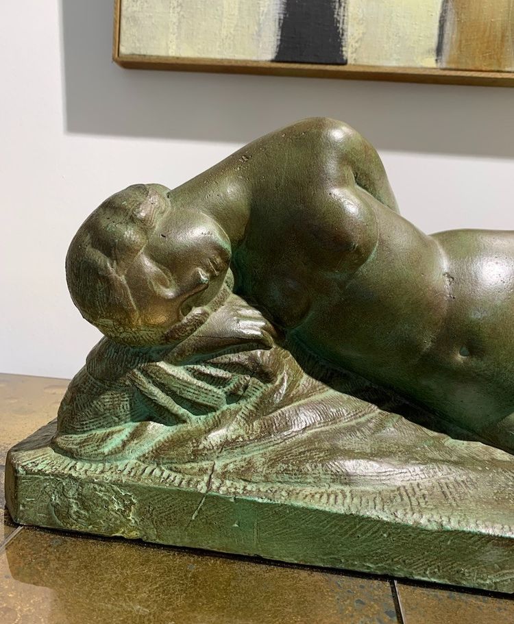 Henry PARAYRE (1879-1970) Reclining Woman, 1929