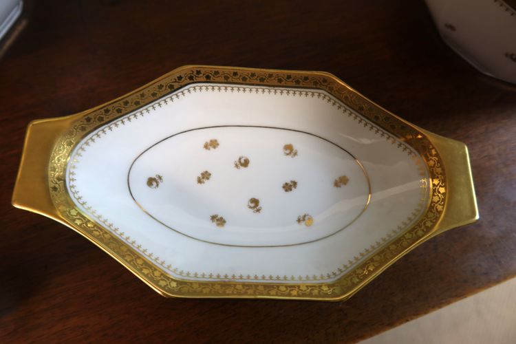 Important Limoges porcelain table service