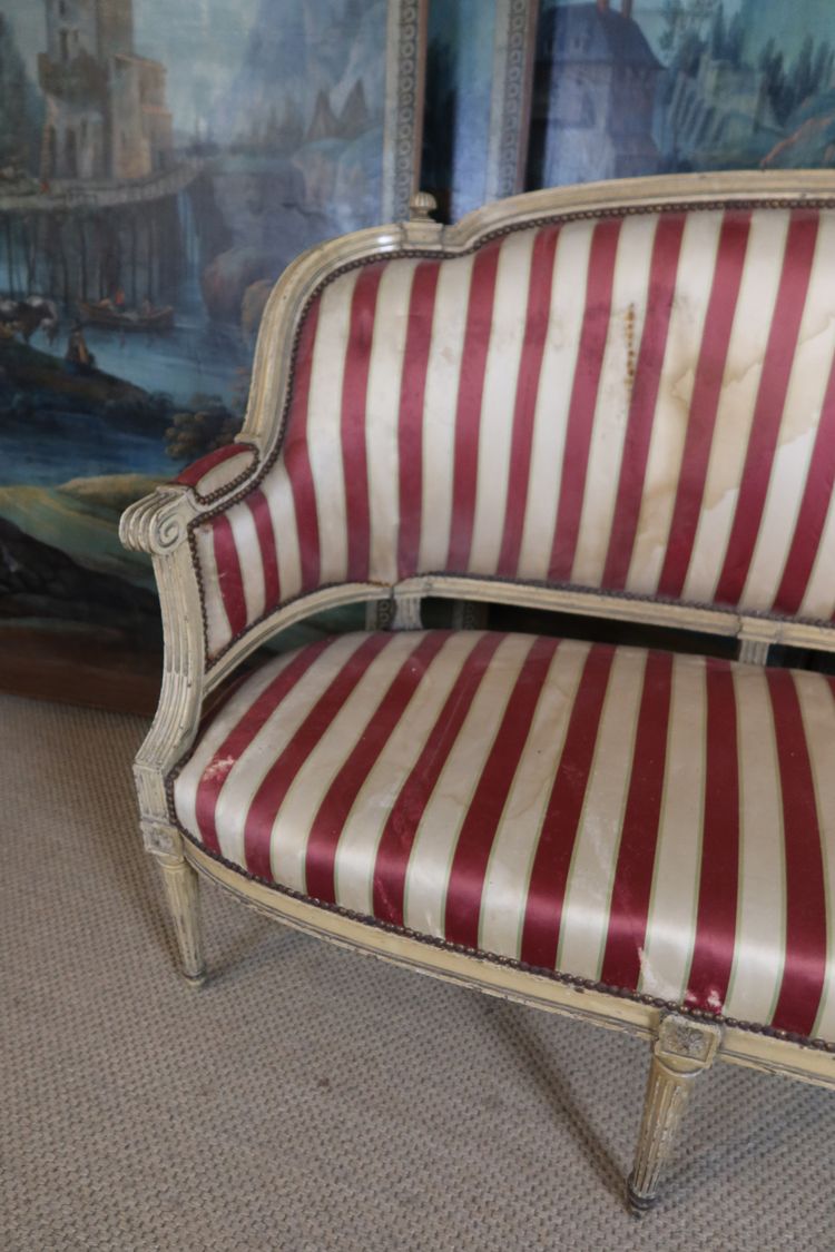 Large Louis XVI period sofa