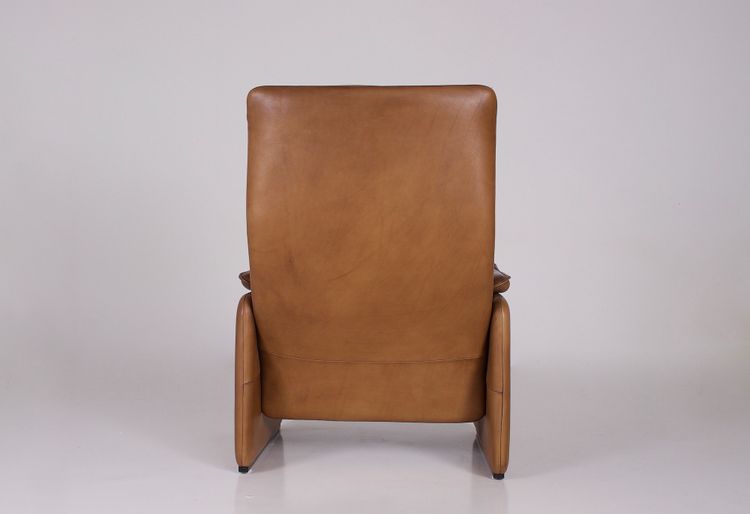 Fauteuil et Ottoman en cuir de Sede DS-50