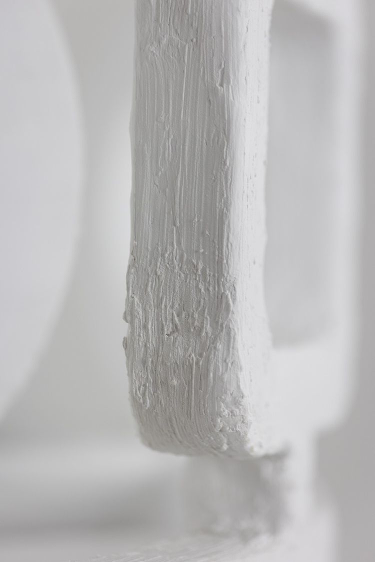 “Omega” plaster lantern. Small series artist’s work. LS62522411A