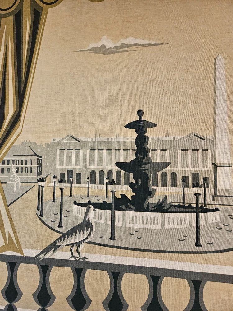 Tapisserie Jean Picart Le Doux  -  Place De La Concorde - Année 50 -