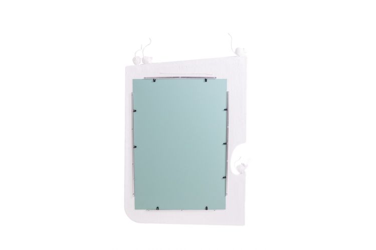 Plaster mirror. Small series artist's work. LS62541609M