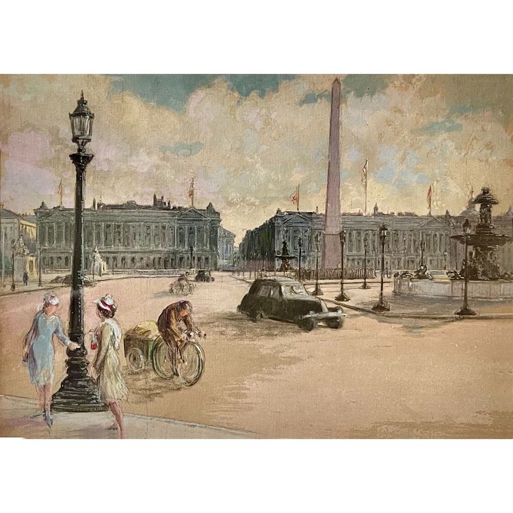 Place de la Concorde Paris 1941