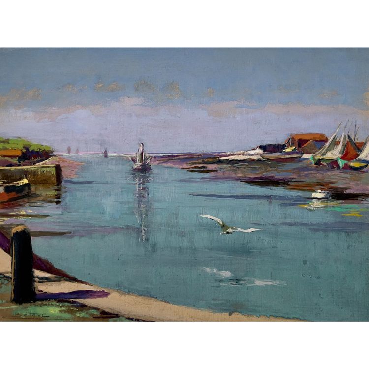 La Rochelle, the channel, 1927.