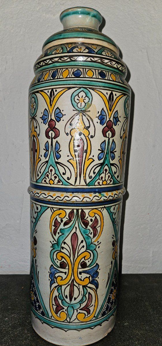 Large Moroccan Vase - Fez - Late 19th century -