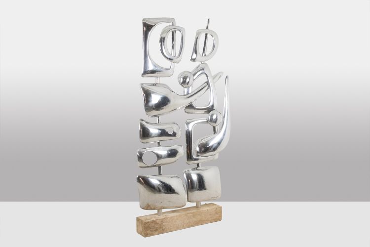 Antonine de Saint Pierre. Abstract sculpture. Contemporary work. LS622611047H