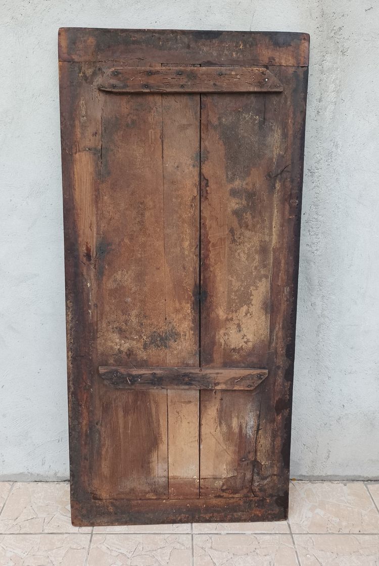 Old walnut side table