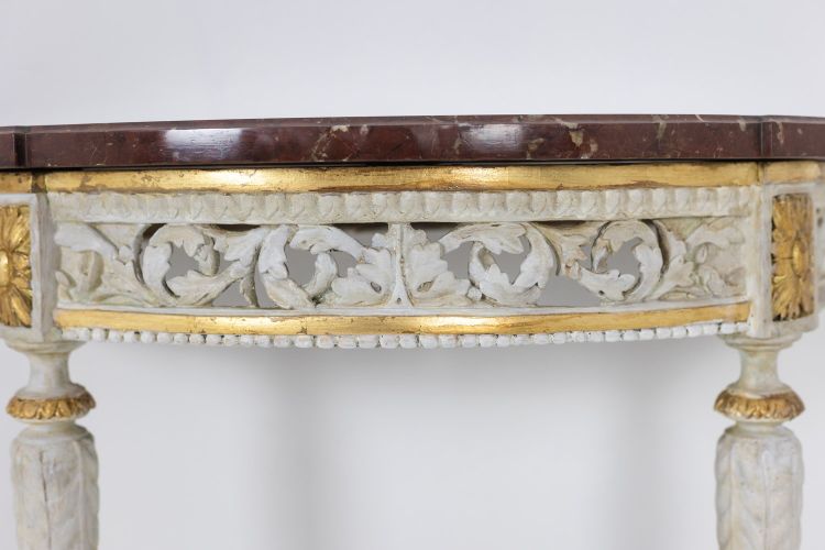 Malot. Pair of lacquered consoles from the Louis XVI period. Circa 1780. LS51701809P