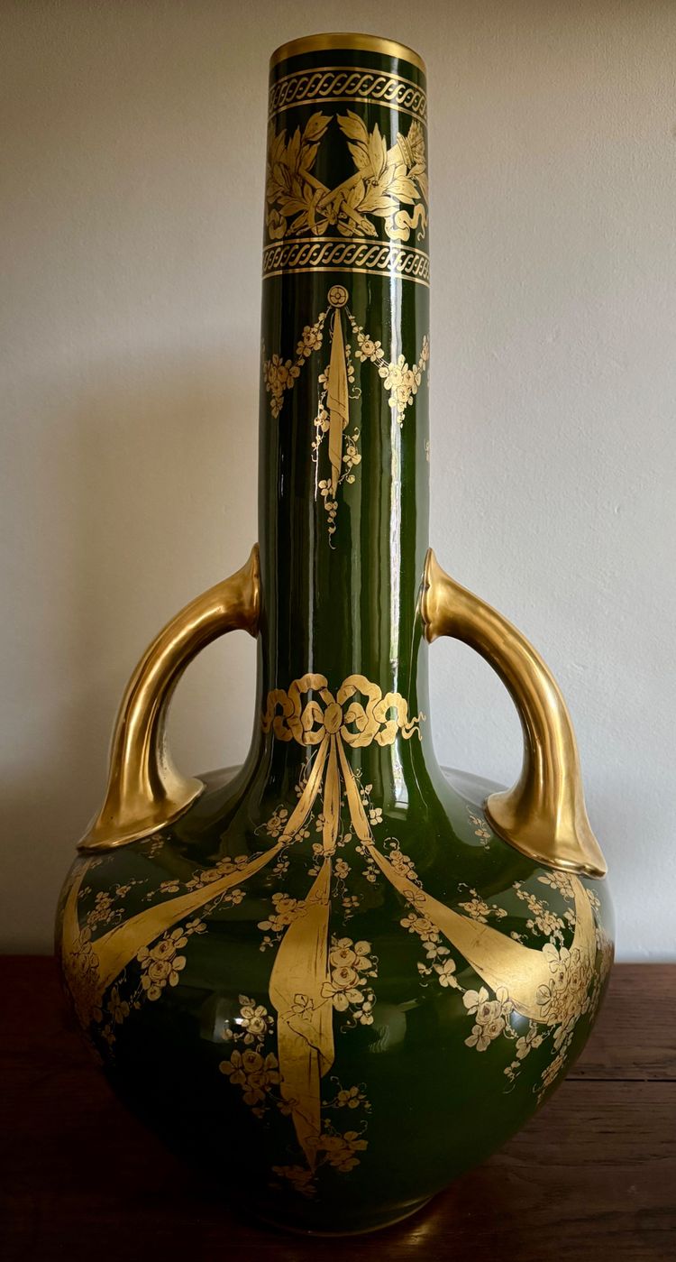 Pair of Art Nouveau Vases