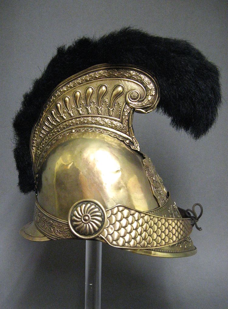 Offiziers-Feuerwehrhelm Mle 1821, Stadt Ste. Maure.