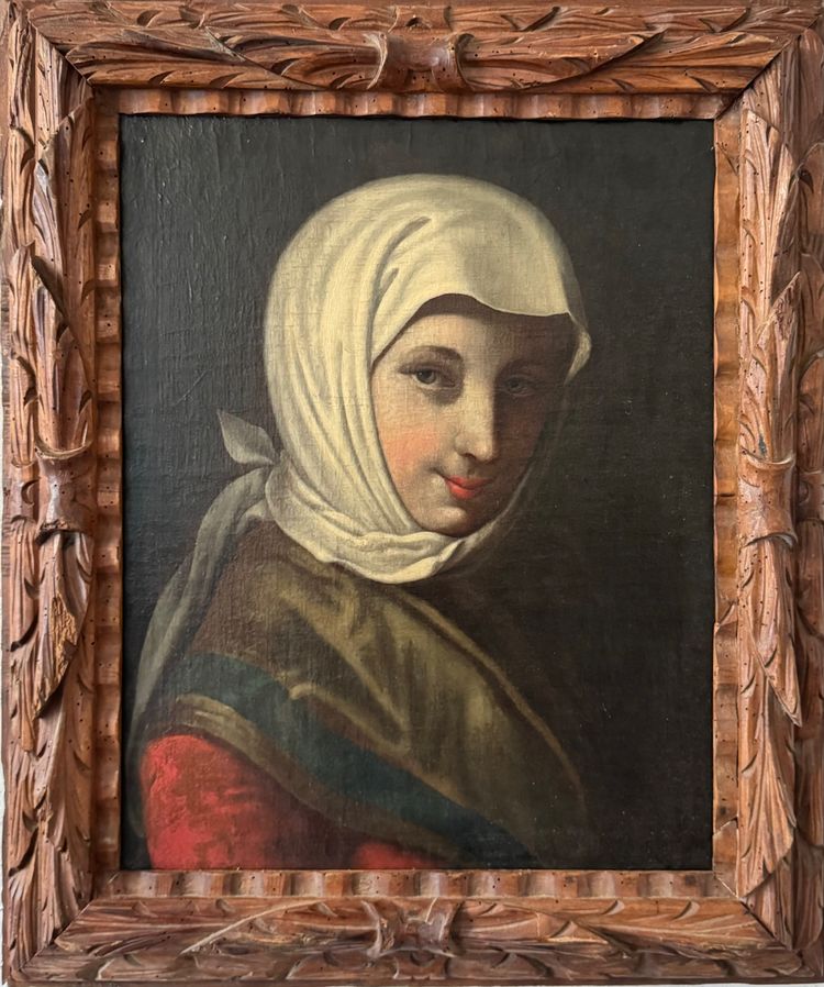 Portrait of an Italian peasant woman, late 17th century