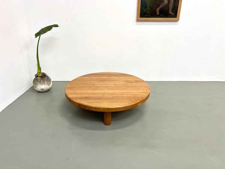 Very large round coffee table, CIRCA 1950