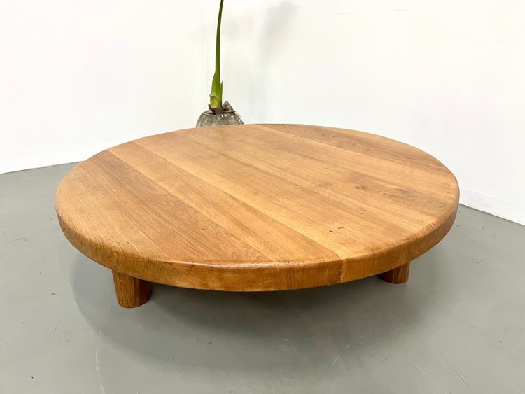 Very large round coffee table, CIRCA 1950