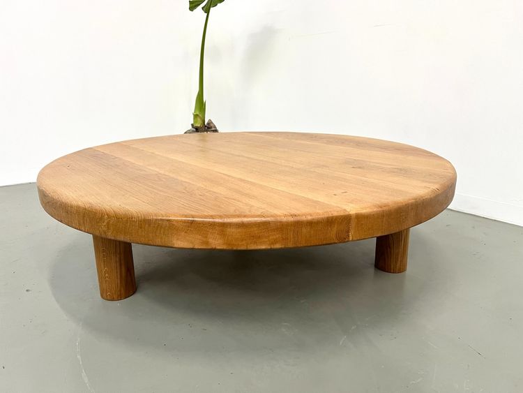 Very large round coffee table, CIRCA 1950