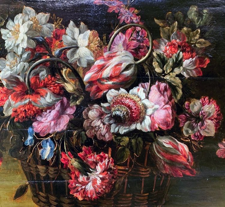 Bouquet of Flowers (surroundings) by Margherita Caffi (1648 - 1710)