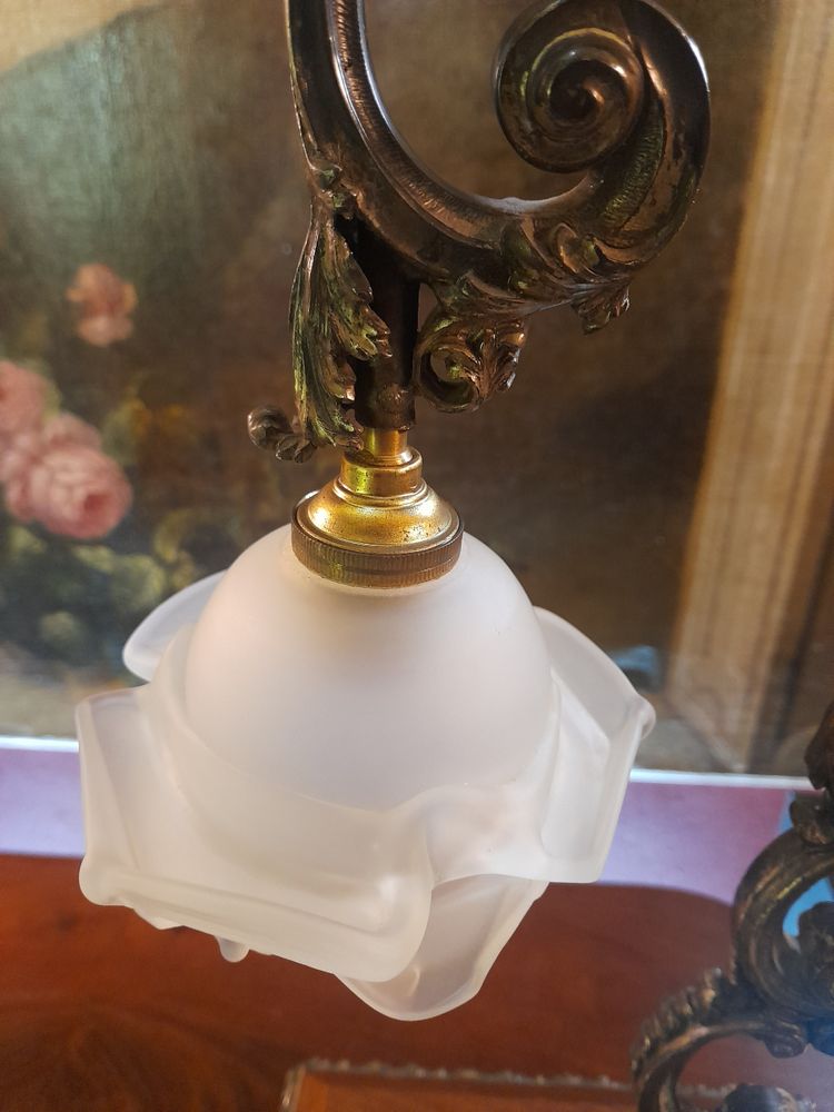 Charming antique lamp