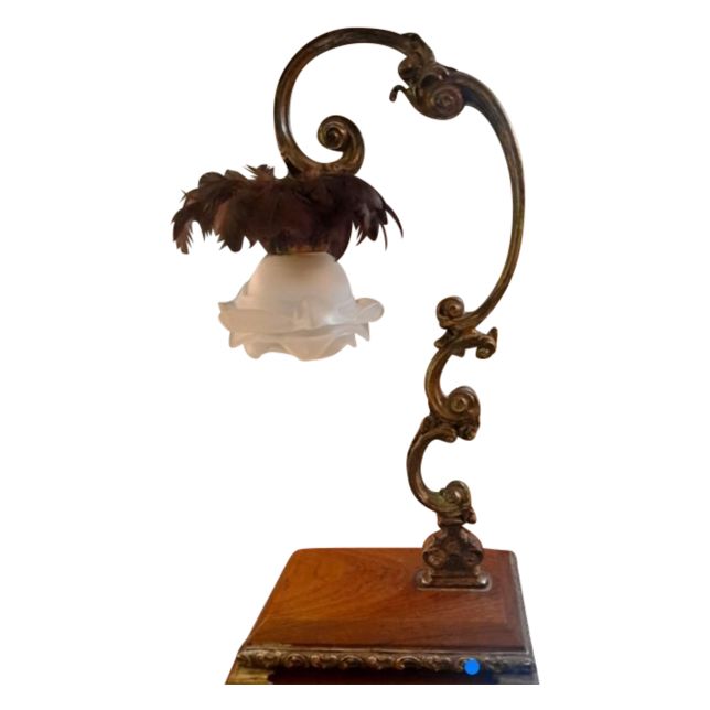 Charming antique lamp