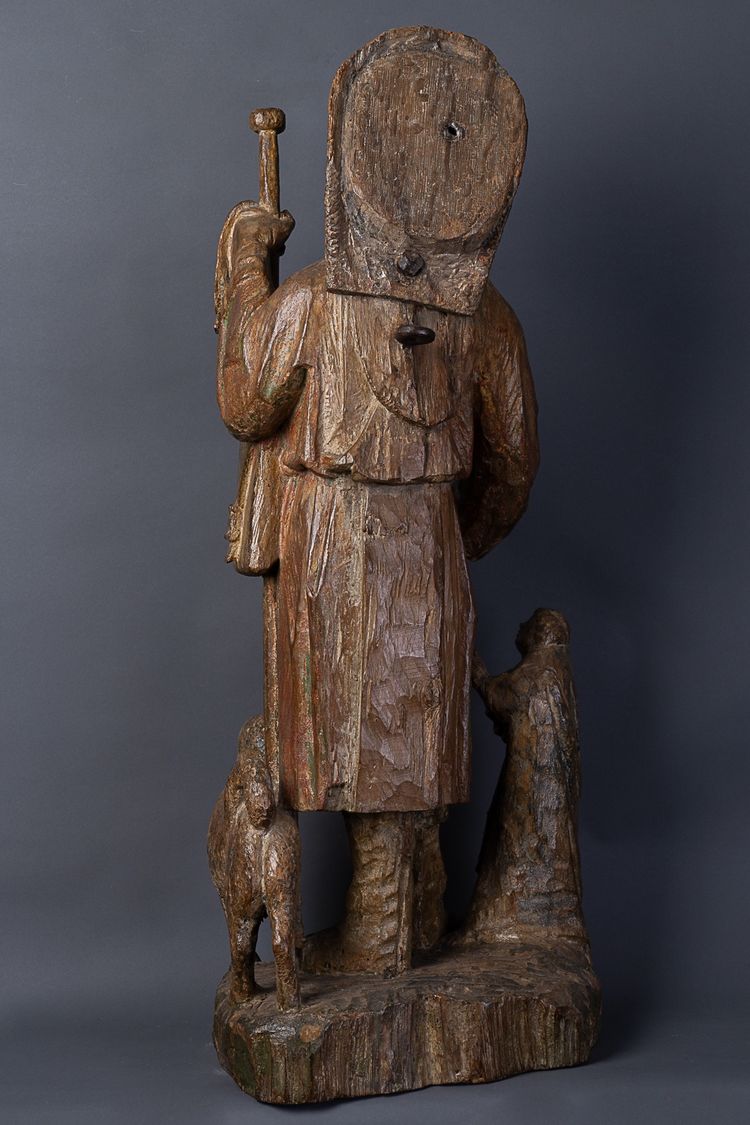 Saint Roch, the Angel and the Dog