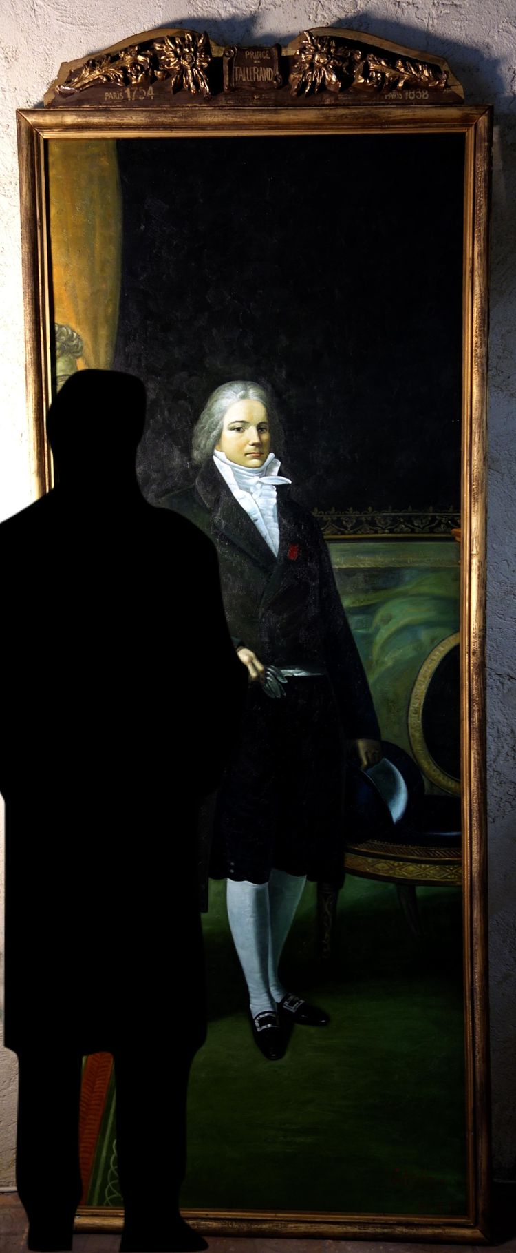 Very large full-length portrait of Talleyrand, 235 cm