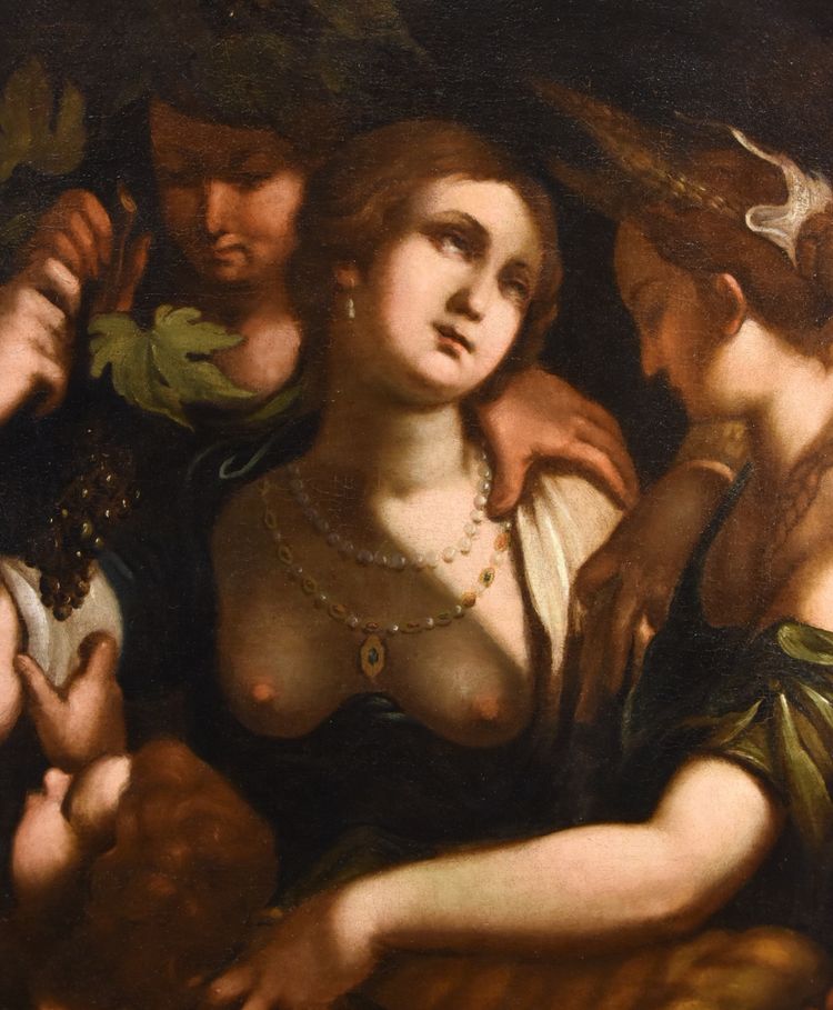 Venus, Bacchus And Ceres, Giovanni Battista Paggi (genoa 1554 – Genoa 1627)