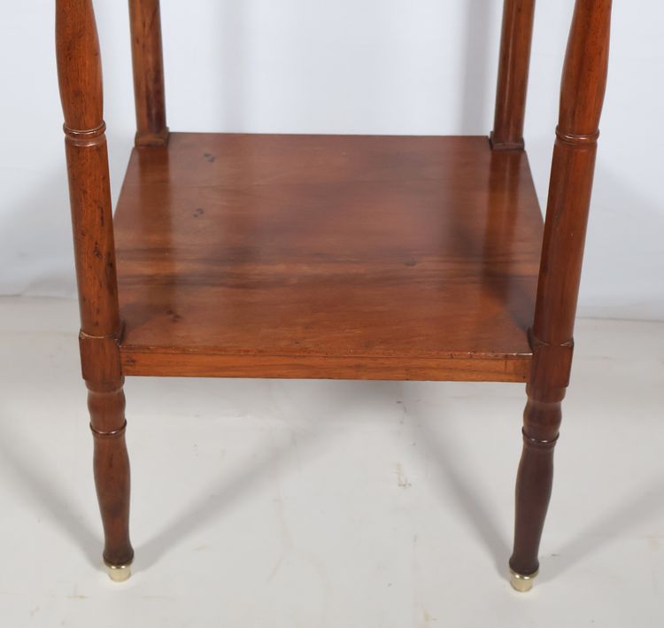 Restoration period walnut occasional table