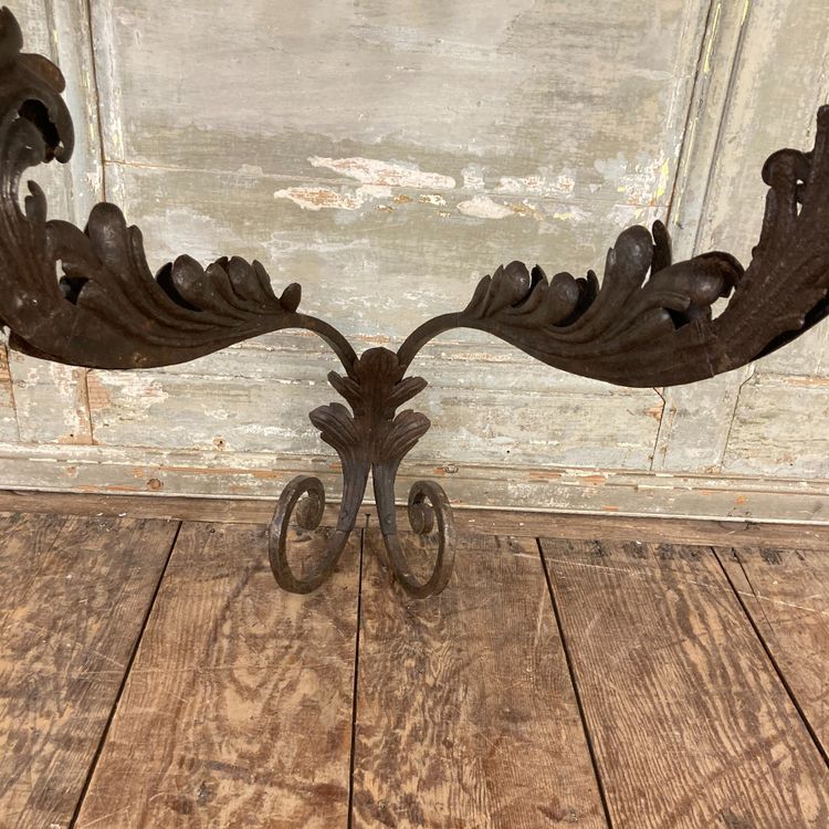 18th century wrought iron console