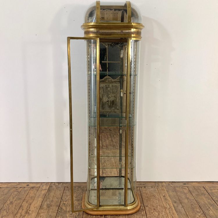 Brass display case 1900