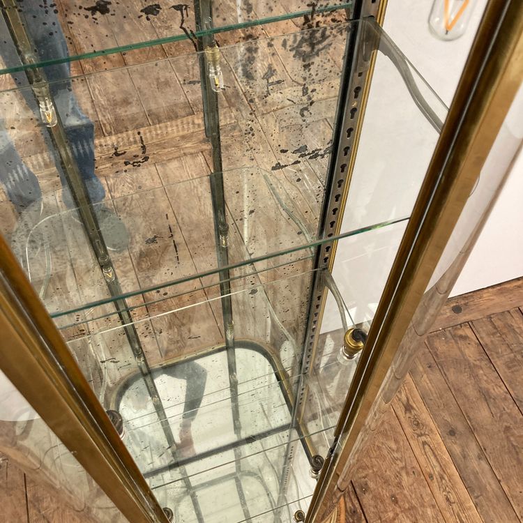 Brass display case 1900