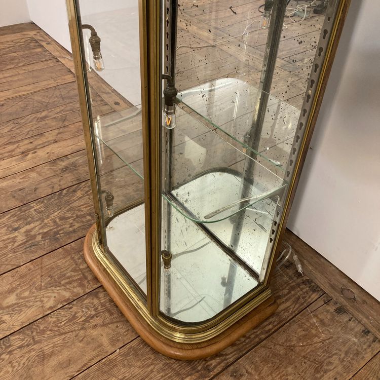 Brass display case 1900