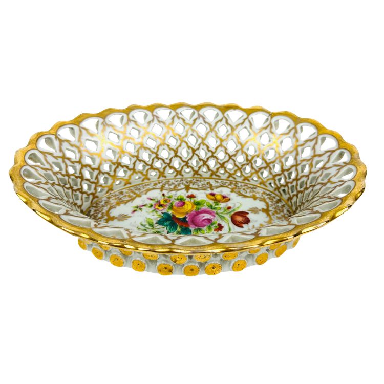 Openwork basket Porcelaine de Paris