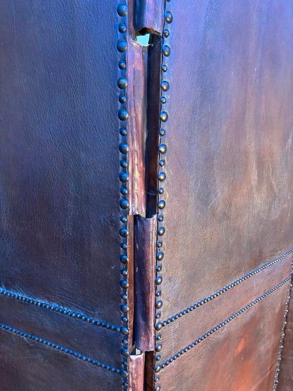 Leather screen