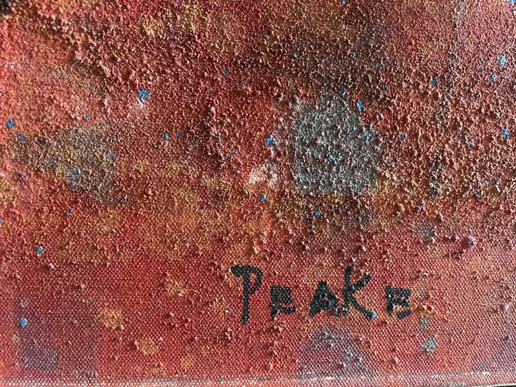 peinture abstraite Channing Peake Californie 1960 Santa Barbara Howard Warshaw Rufino Tamayo 