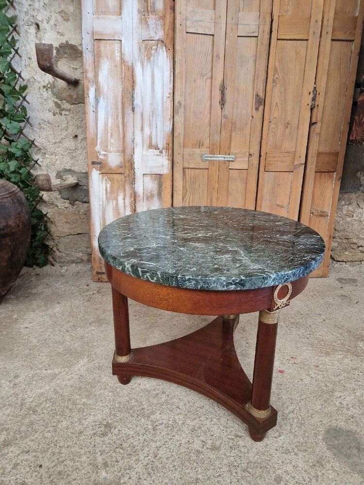 Antique French Empire Style Gueridon Table